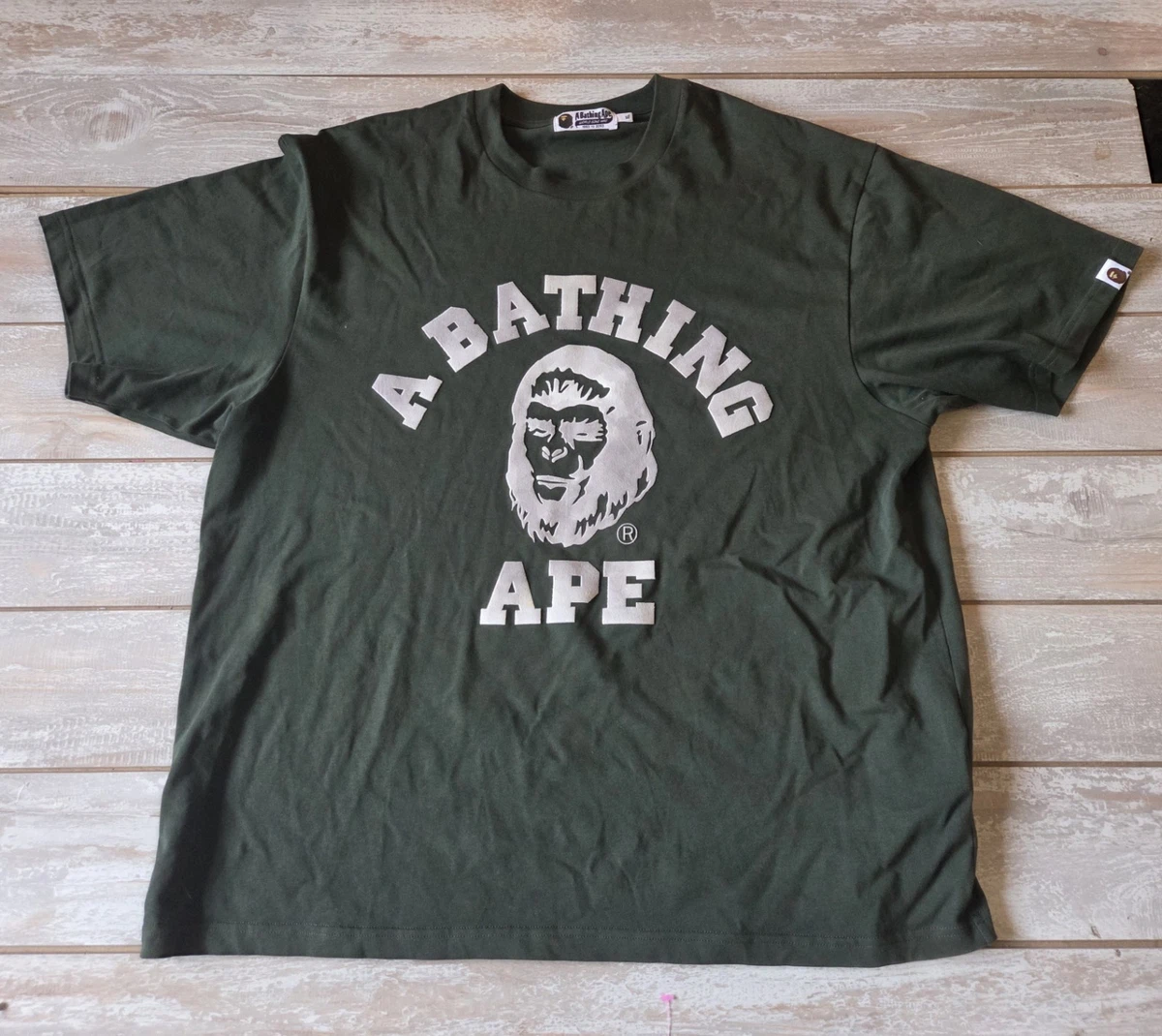 A Bathing Ape Green Regular Shirts for Men for sale | eBay