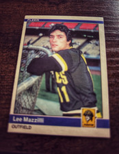 Fleer 1984 Lee Mazzilli #255 Pittsburgh Pirates MLB Baseball Card