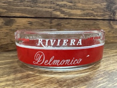 Pre 1980 Riviera Lighthouse Delmonico Cafe Noir Las Vegas Ashtray 