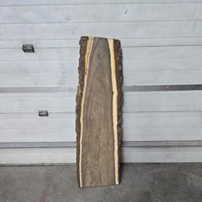 Black Walnut Slab/ Live Edge Walnut 16"x 50"x 1.5" 34lb piece