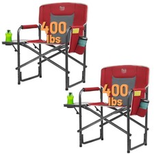 TIMBER RIDGE Aluminum Oversized Camping Chair, Lightweight Portab