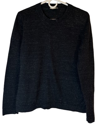 Sandro Paris Pullover Sweater Sweatshirt Mens Small Abstract w/White Speckles
