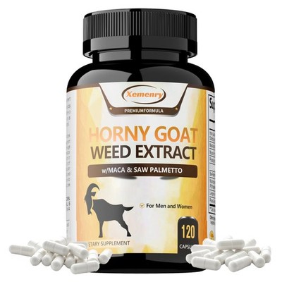 Horny Goat Weed Capsules - No Artificial Additives-120pcs
