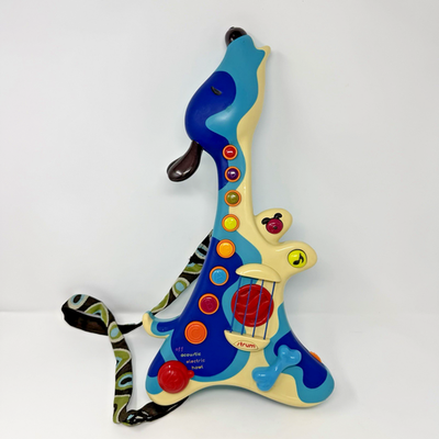 B Toys Interactive Dog Guitar Woofer Working Condition Toy Guitar Used  Tested | eBay