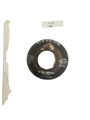 Floyd Cramer   On The Rebound 7'' Single Record 1961 RCA Victor Instrumental Pop