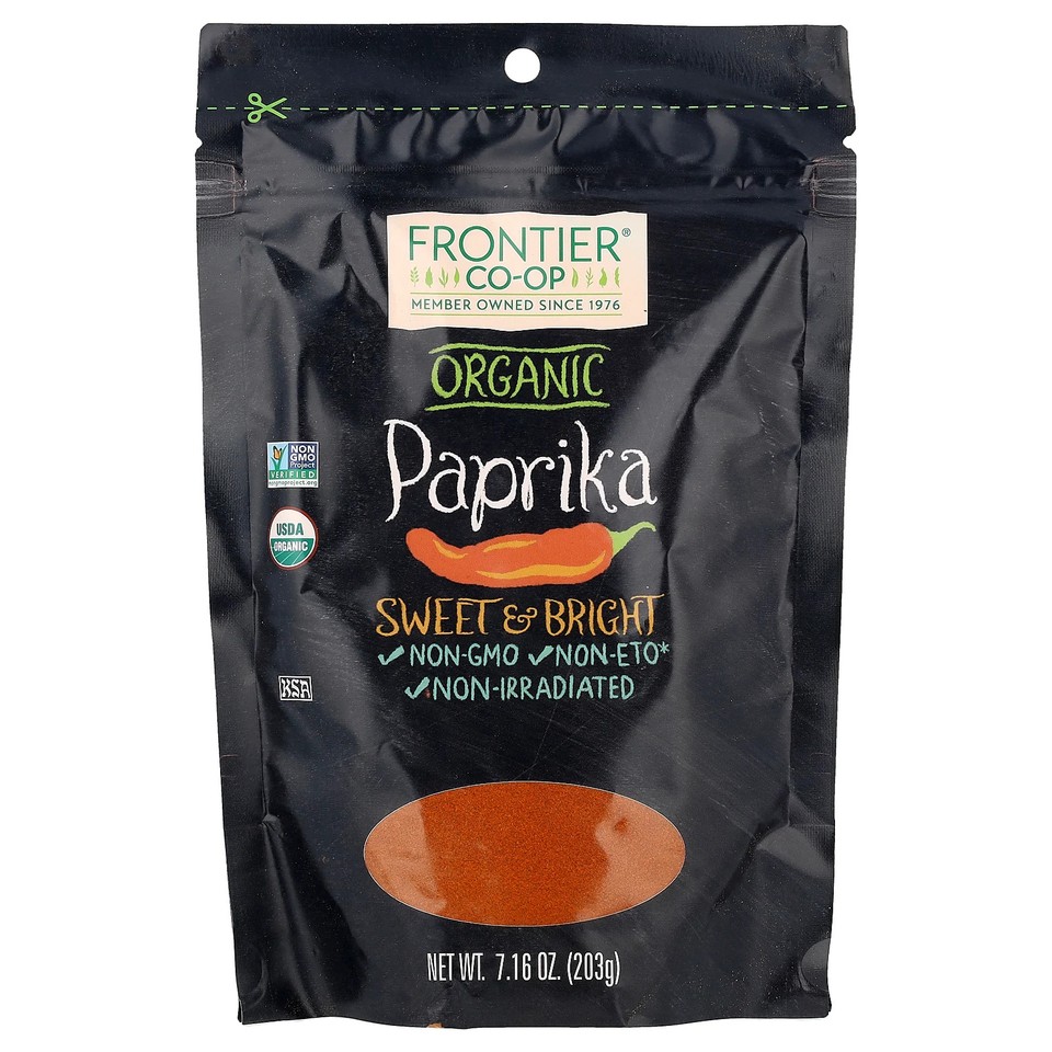 Organic Paprika, 7.16 oz (203 g)