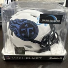 Eddie George Titans Autographed Signed Lunar Eclipse Mini Helmet Beckett COA