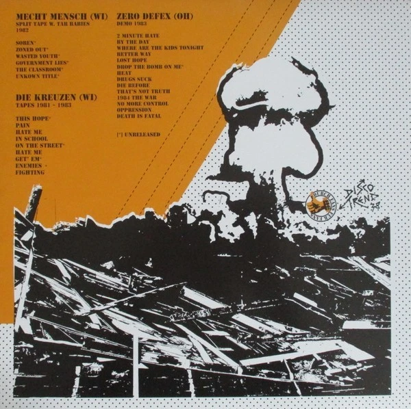 V/A - DEMOLITION II LP (1981-1983) ZERO DEFEX / MECHT MENSCH / DIE KREUZEN - Bild 2 von 2