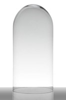 Inna-Glas Glashaube Adelina, Klar, 40Cm, Ø19Cm