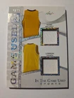 KOBE BRYANT & LEBRON JAMES 2025 Leaf In the Game Used Dual JERSEY Patch # 4/15