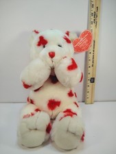 2004 Build A Bear Hearts A Plenty Teddy Limited Edition Plush W/tags
