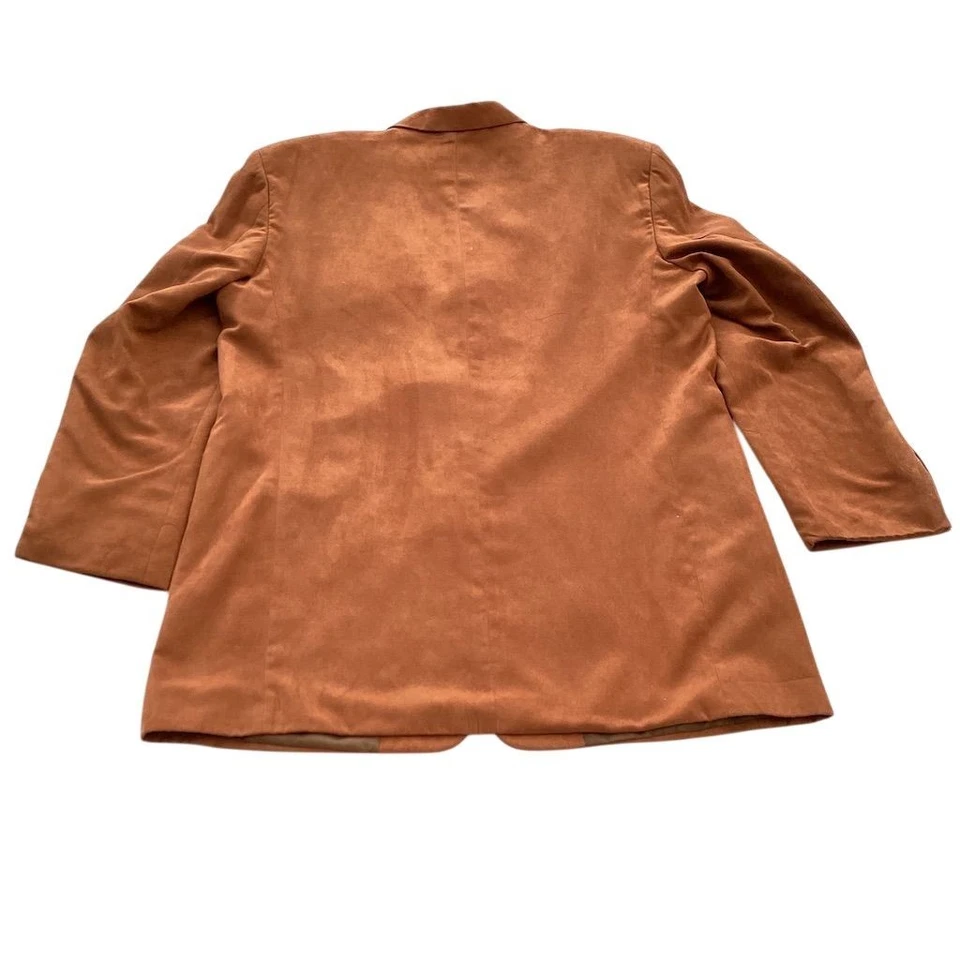 Traje Falcone Hombre Vintage 2 Piezas Marrón Talla 44L / Cintura 38L  Foto 2 de 4