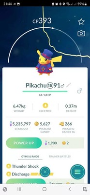 Pikachu ( World Championships ) Pokemon Tr@de Go