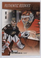 2023 Upper Deck SP Game Used Authentic Rookies Bronze /265 Olle Eriksson Ek f4k