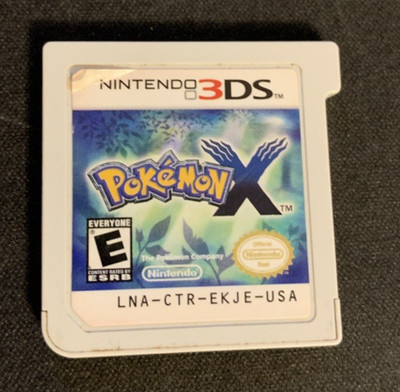 Pokemon X - Nintendo 3DS - Cartridge ONLY - Authentic - Tested Working