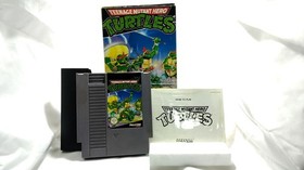 Teenage Mutant Hero Turtles NES PAL ITA COMPLETO Manuale Certificato Mattel CIB