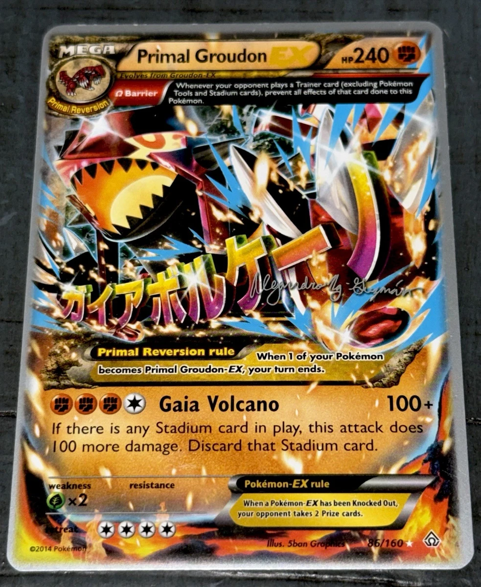 Primal Groudon Ex Pokémon TCG Cards for sale | eBay
