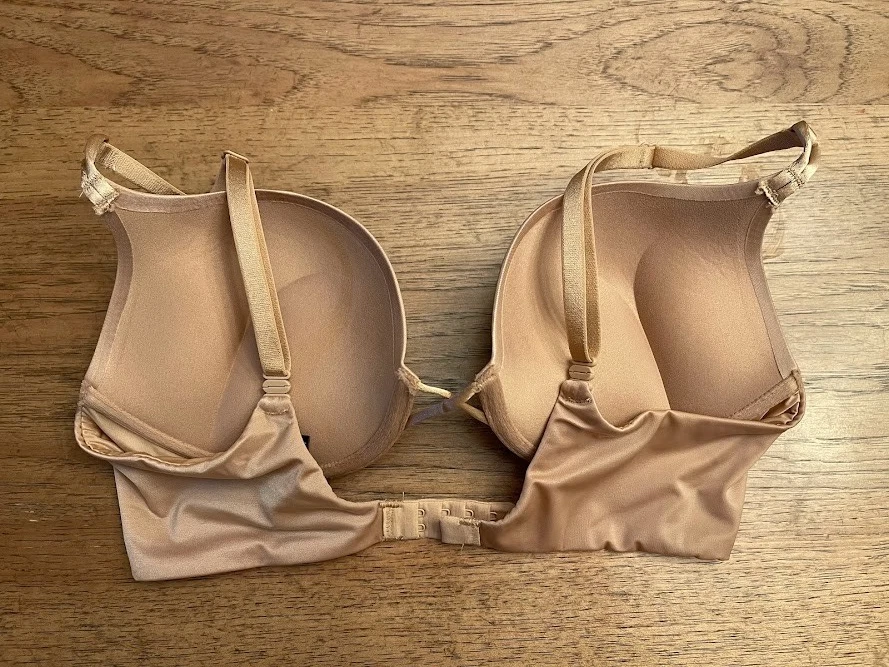 Victoria's Secret Praline Beige 36C Very Sexy Bombshell Push Up Add 2 Cup Bra - Image 2 of 2