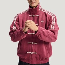 2026 Adidas Originals Ctt Snake Year Limite Chinese Stand Collar Casual Jacket 