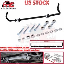 Rear Sway Bar End Link Kit 24mm For 92-01 Honda Civic Del Sol Acura Integra Dc2