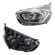 Scheinwerfer Links Schwarz Projektor Für 2020-2023 Ford Transit Tourneo Custom