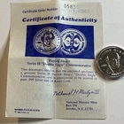 Patrick Henry Series H Double Eagle Commemorative Coin Silver Gold Layered New