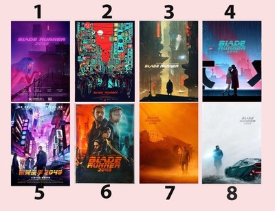 Blade Runner 2049 Sci Fi Cyberpunk Movie Poster Collection 2049