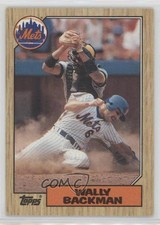 1987 Topps Wally Backman #48 10r3