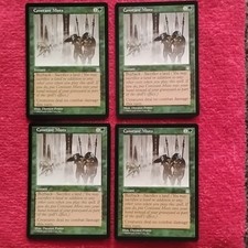 Magic The Gathering Constant Mists x4 Instant Stronghold Green