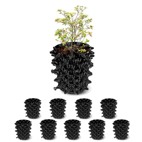 1 Gallon Air Pruning Pots New Plastic Nursery Pots Fruit Vegetable Garden Self-P