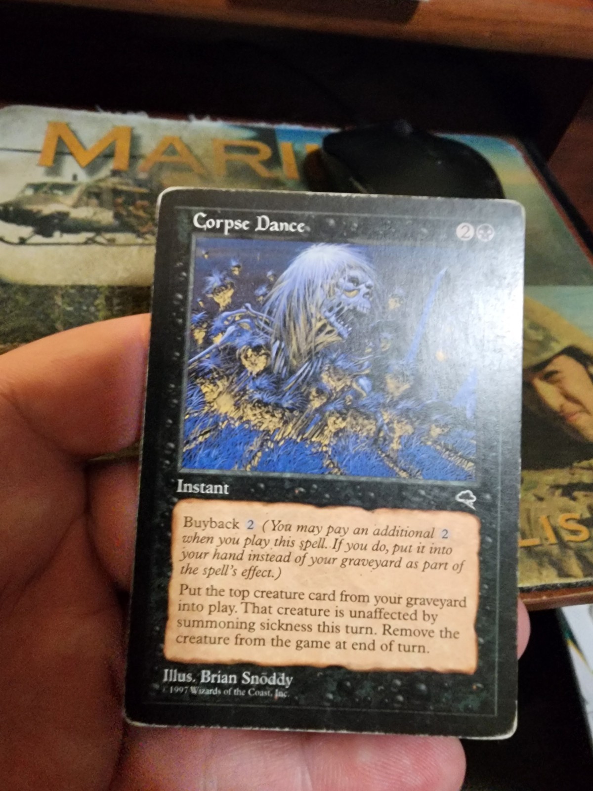 Tempest MTG 1 Corpse Dance Magic