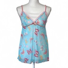 Victoria  s Secret Mesh Butterfly Babydoll Medium