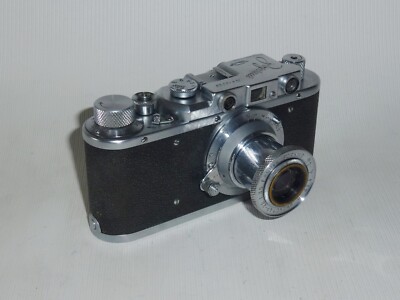 Zorki-1 KMZ 1949 Soviet Rangefinder Leica Type Camera+Industar-22