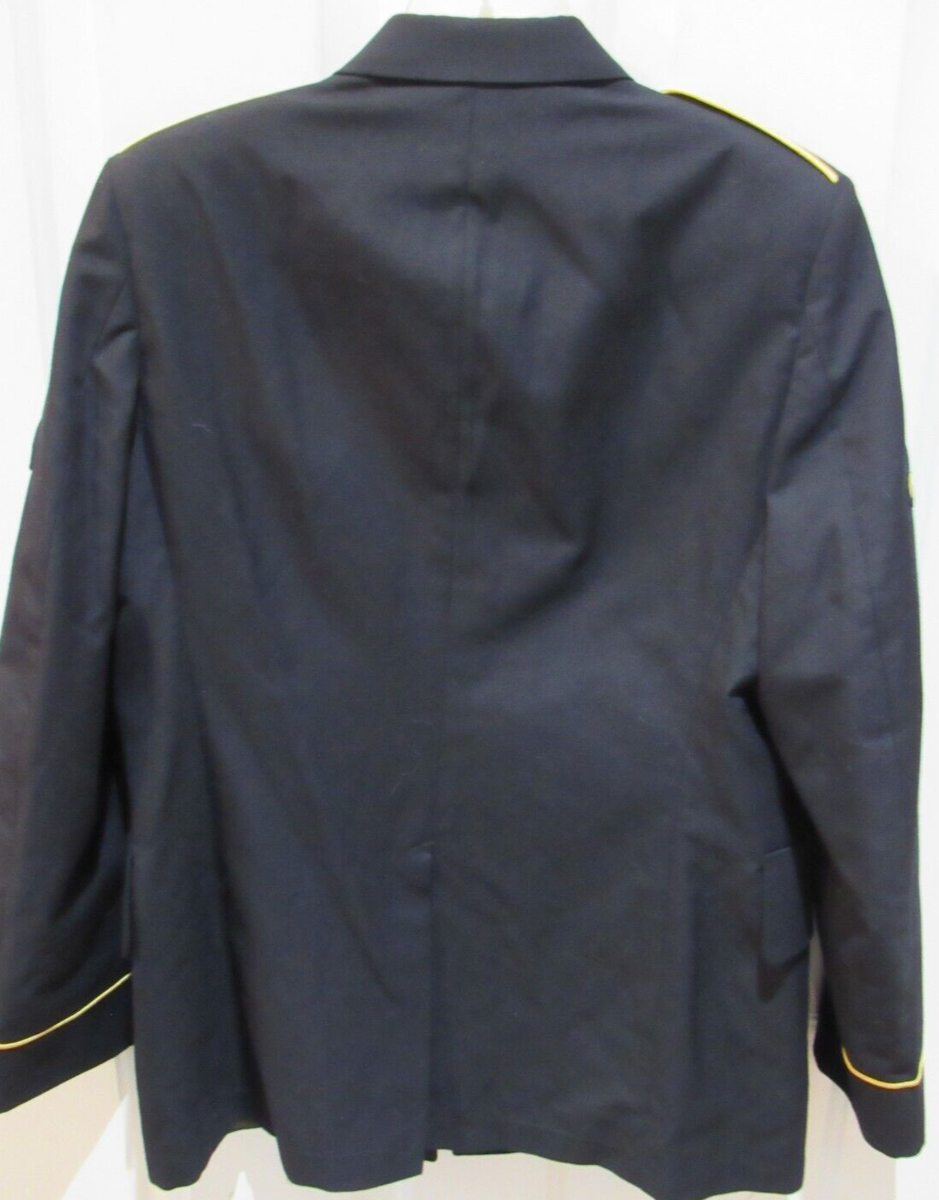 army dress blue winter coat USGI Army PT Jacket APFU Windbreaker Size M/R