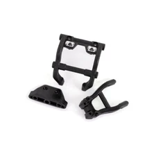 Traxxas Stampede 4X4 Wheelie Bar Mount w/ Rear Skidplate (Black) (6777X)