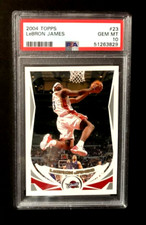 LeBron James Basketball 2004-05 Season Sports Trading Cards