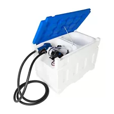 12V 10GPM DEF Transfer Pump Kit with 48 Gallon Caddy Tank, Nozzle & Hose