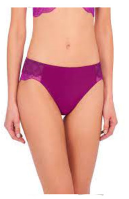 Natori Double Time Lace Trim Bikini in Caspia / Clover Size XL