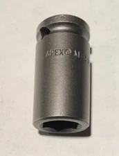 Apex  1/2" M-3116-6 Pt.Socket Magnetic Standard 3/8”Drive sku(S008)