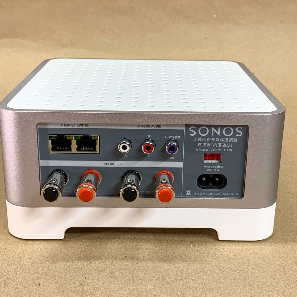 Sonos Connect Amp S1 Digital Media Streamer Not Working FOR PARTS No Power - Image 3 of 4