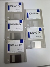 A Lot of BORLAND C BORLAND INSTALLATION DISK BC AF, Floppy Disk Vintage.