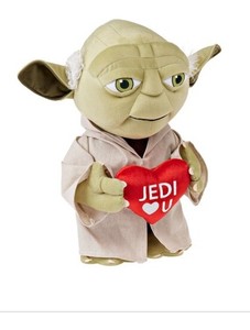 yoda valentine plush