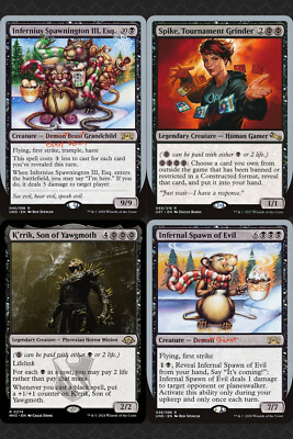 B.F.M. (Big Furry Monster) Commander Deck Unglued Silver Boarder Casual  Only | eBay