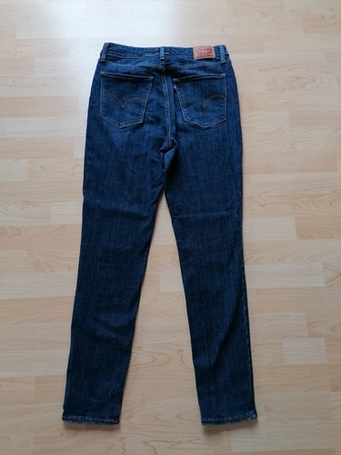 Levis 521 High Rise Skinny 30, Damen Jeans Original, dunkelblau - Bild 3 von 4