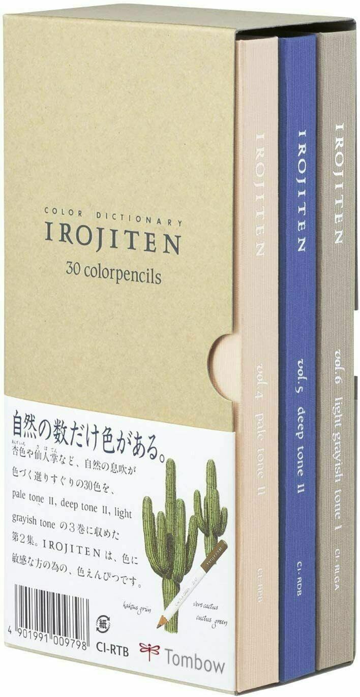 【NEW・F/S】 Tombow Coloring Pencil Irojiten No.1-3 Complete Set 90 Pencils #063