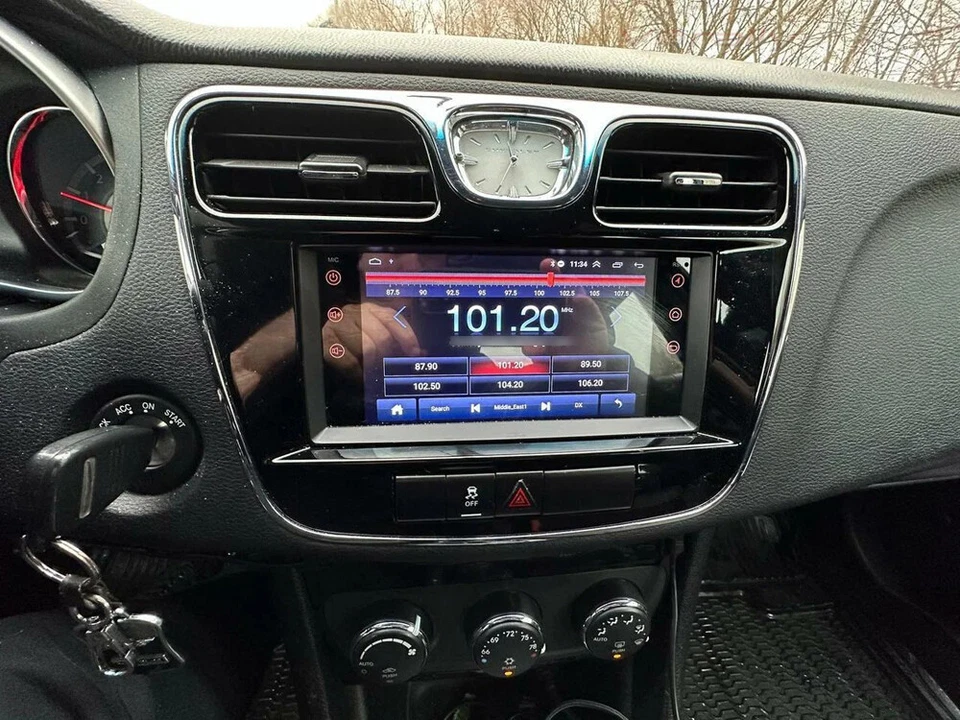 For 2011 2012 2013 2014 Chrysler 200 CarPlay Android13 Radio Stereo GPS BT WIFI - Изображение 3 из 4