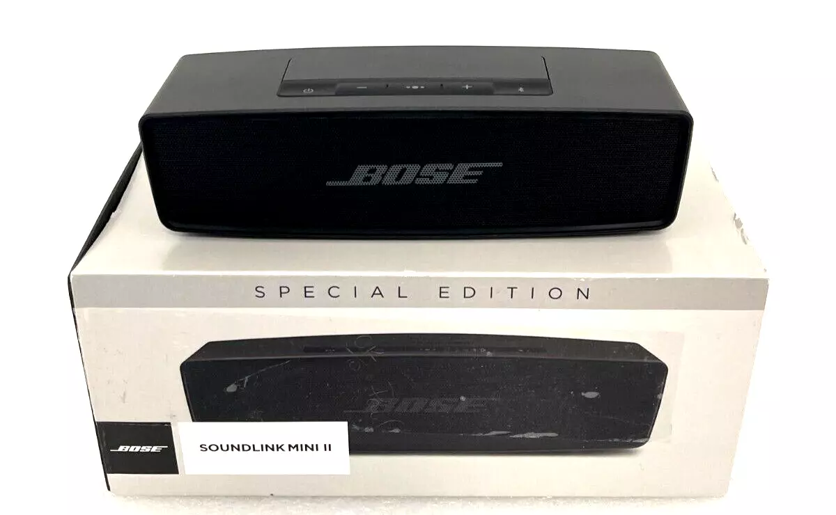 Bose SoundLink Mini II Special Edition Triple Black Bluetooth Speaker