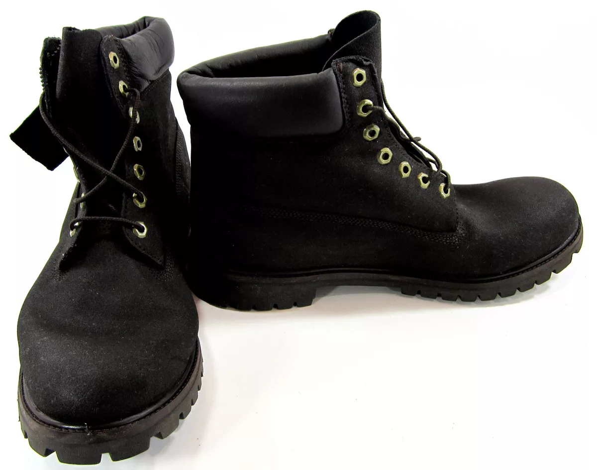 Timberland Boots 6 Inch Premium Textured Chocolate Dark Brown Shoes Size 13