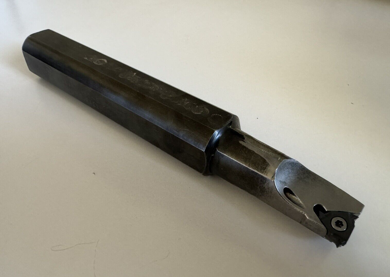 Vardex AVRC 1003 LH Laydown Threading Indexable Boring Bar, 1 x 8