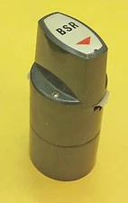 45 RPM VINYL RECORD CHANGER SPINDLE STACKING ADAPTER FOR BSR  UA15 420S GRAY